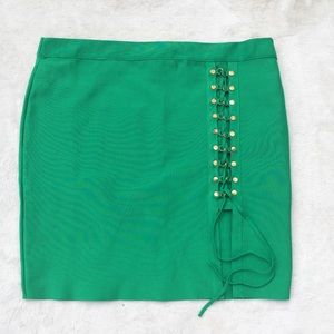 Felicity Bandage Lace Up Skirt